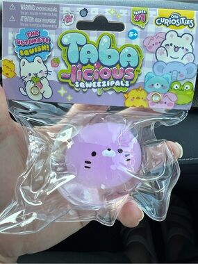 Taba-licious Squeezipals Purple Squishy Toy by